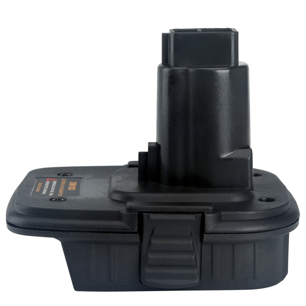 Battery Adapter - Makita 18V LXT to Dewalt 20V MAX DCA1820 DM18GL - alternate angle
